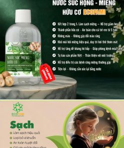 Nước súc miệng hữu cơ