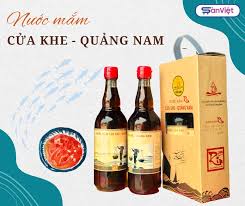 Nước mắm làng nghề truyền thống Cửa Khe